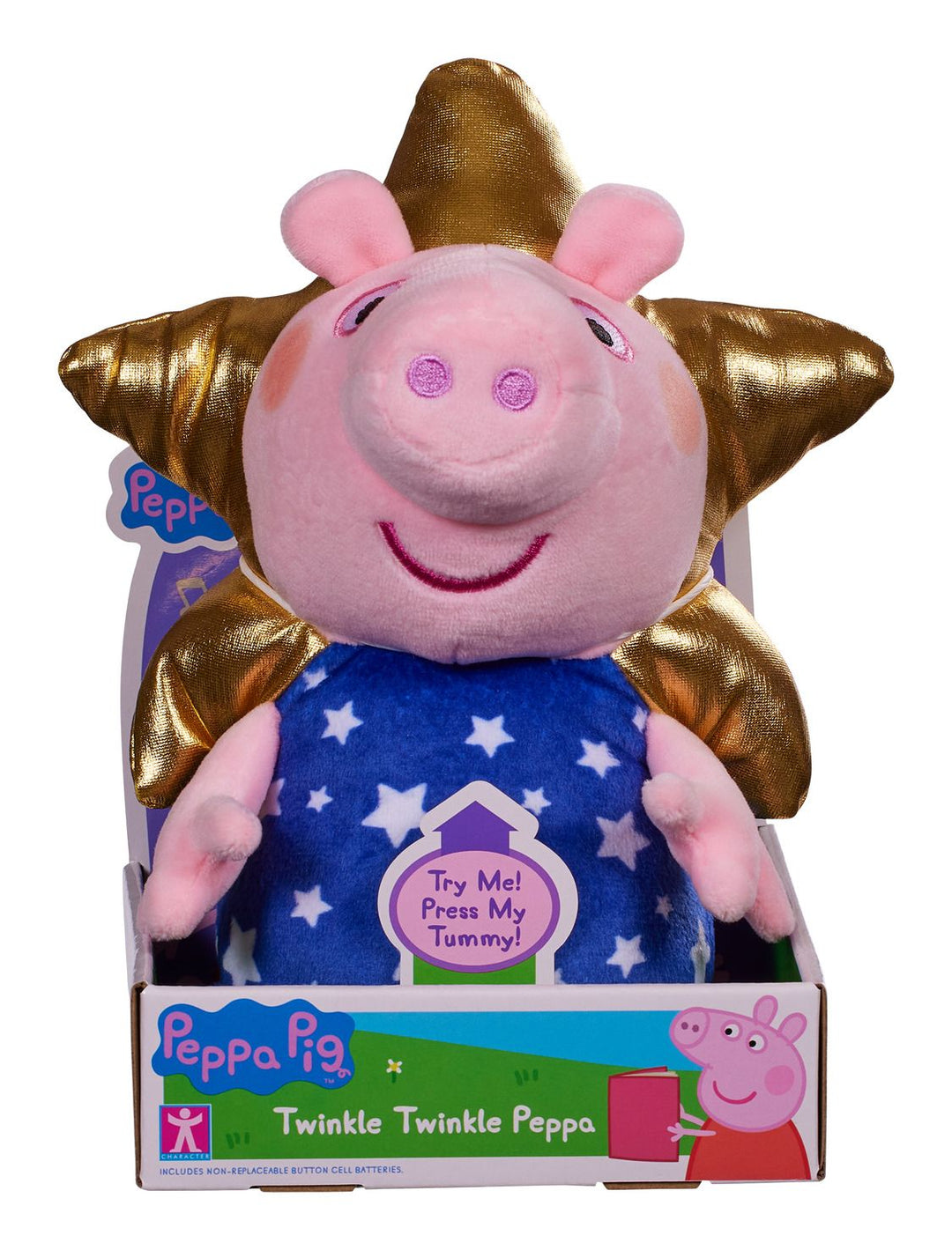 Peppa Pig Nursery Rhymes Twinkle Twinkle Soft Toy