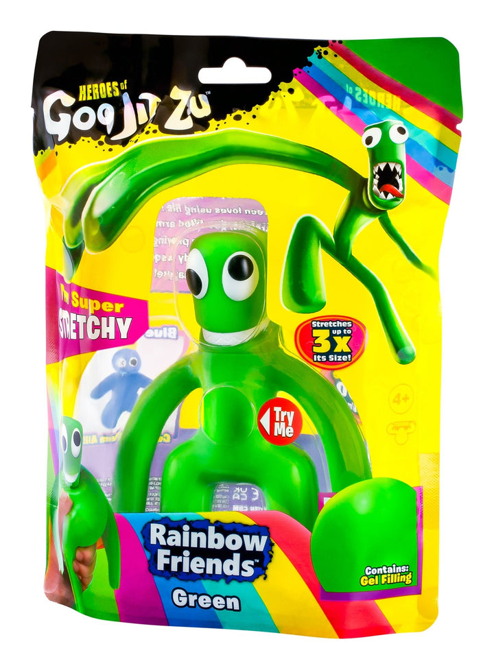 Heroes of Goo Jit Zu Rainbow Friends Green 4.2" Gooey Figure