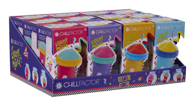 Chillfactor Slushy Maker Colour Shock in CDU, side angle