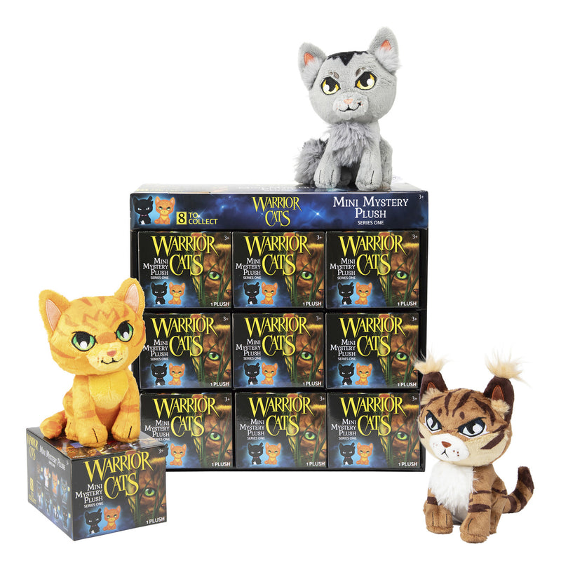 Warrior Cats Series 1 Mini Mystery Plush in use