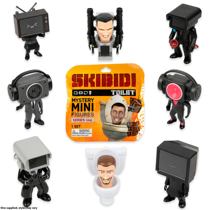 Skibidi Toilet Series One Mini Mystery Figures (1-Set)
