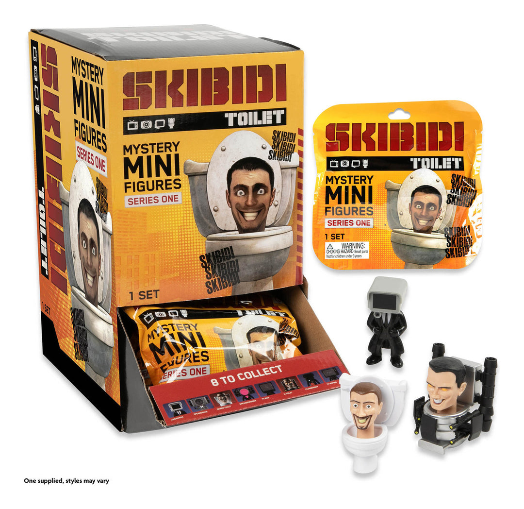 Skibidi Toilet Series One Mini Mystery Figures (1-Set)