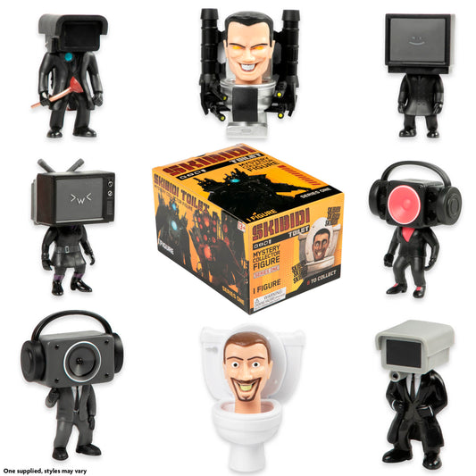 Skibidi Toilet Deluxe Mystery Figures (Case of 9)