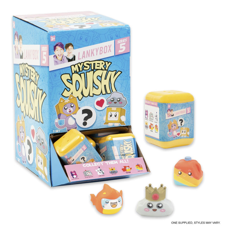 Lankybox Mystery Squishies Assortment, size reference