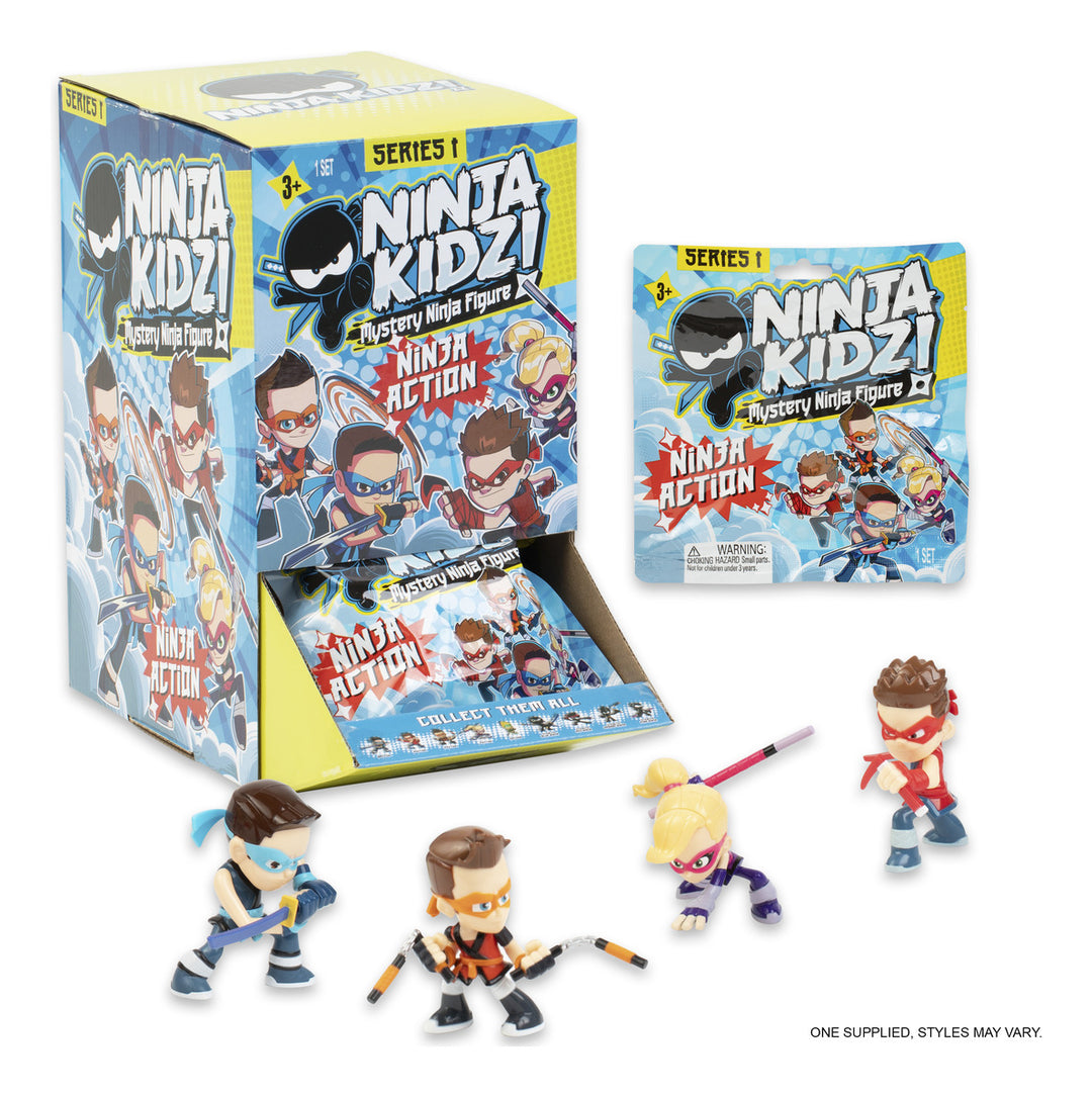 Series 1 Ninja Kidz Assorted 6" Action Mystery Figures