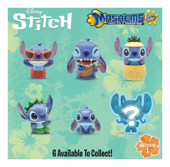 Mash'ems Disney Stitch, side angle