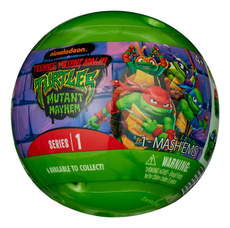 Mash'ems Teenage Mutant Ninja Turtles, showing reverse