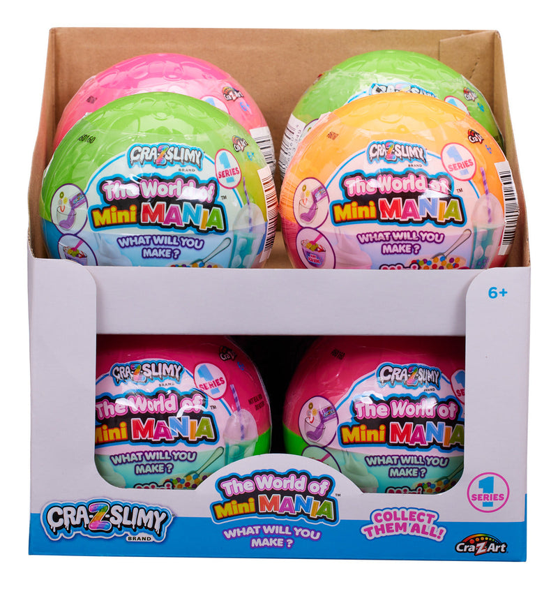Cra-Z-Slimy Surprise Ball Collectables CDU, packaging shot