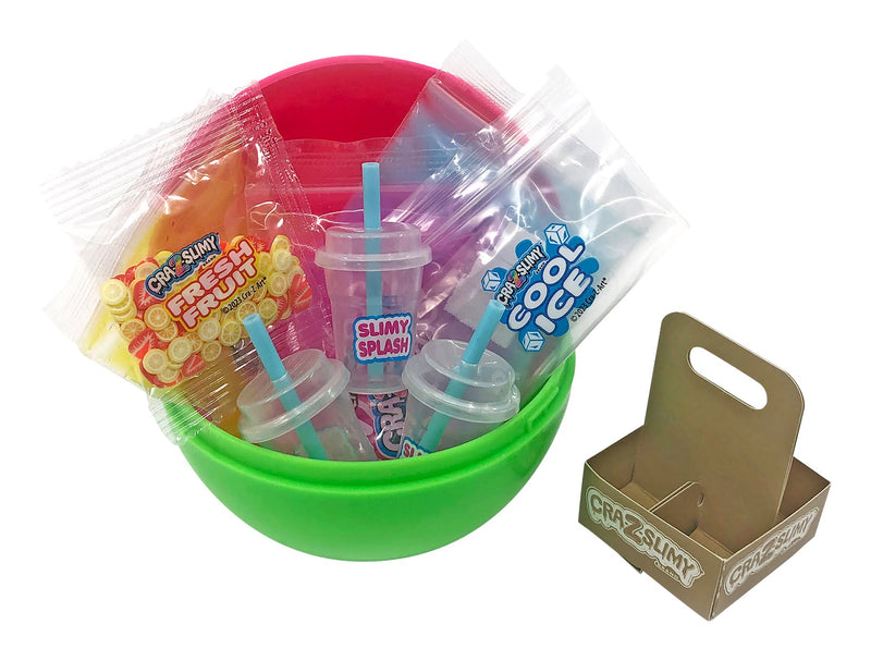 Cra-Z-Slimy Surprise Ball Collectables CDU, size reference