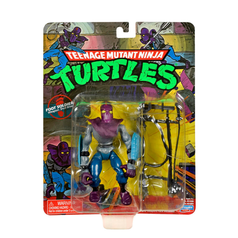 Teenage Mutant Ninja Turtles (TMNT) Classic Mutant 4 Assorted Figures, side angle
