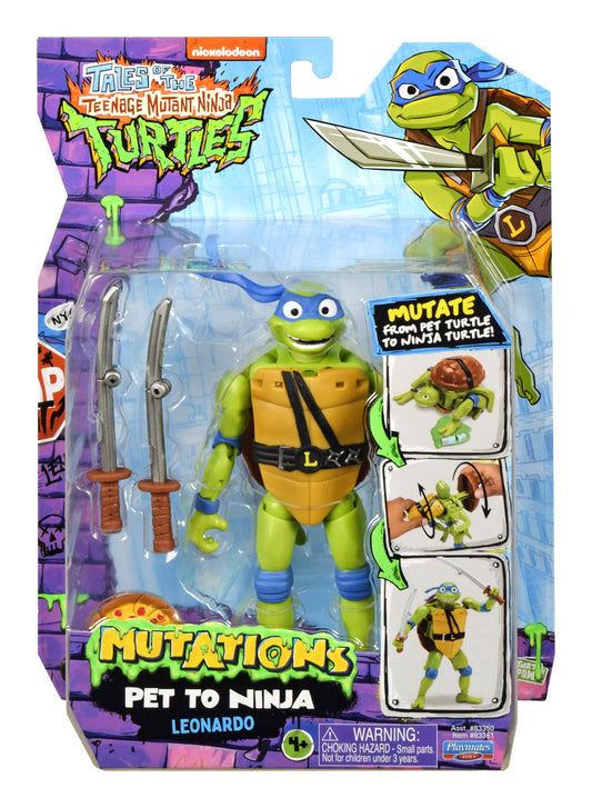Tales of TMNT Pet to Ninja Leonardo 5.5" Scale Deluxe Figure