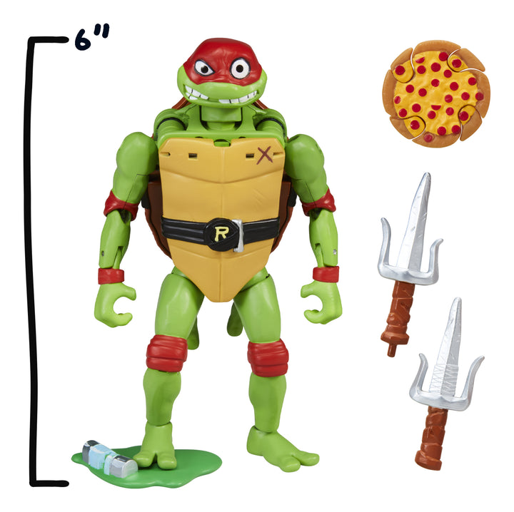 Tales of TMNT Pet to Ninja Raphael 5.5" Scale Deluxe Figure