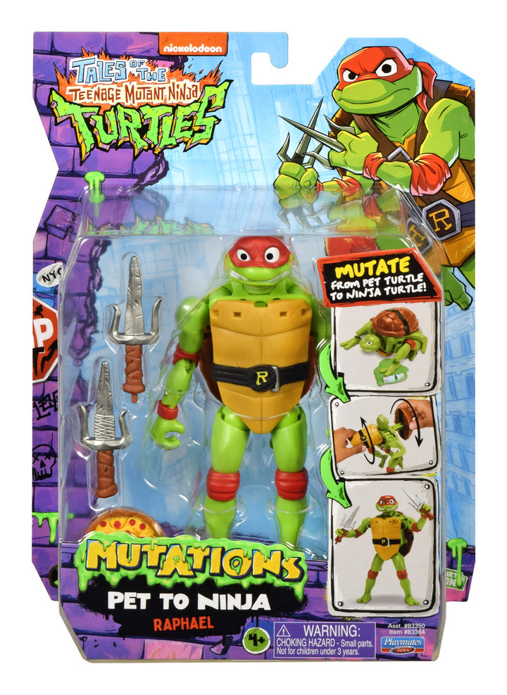 Tales of TMNT Pet to Ninja Raphael 5.5" Scale Deluxe Figure