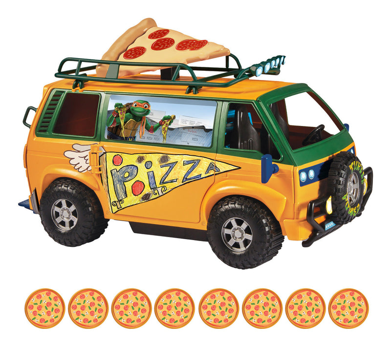 Teenage Mutant Ninja Turtles Movie Pizzafire Van, alternate view