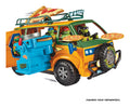 Teenage Mutant Ninja Turtles Movie Pizzafire Van, side angle