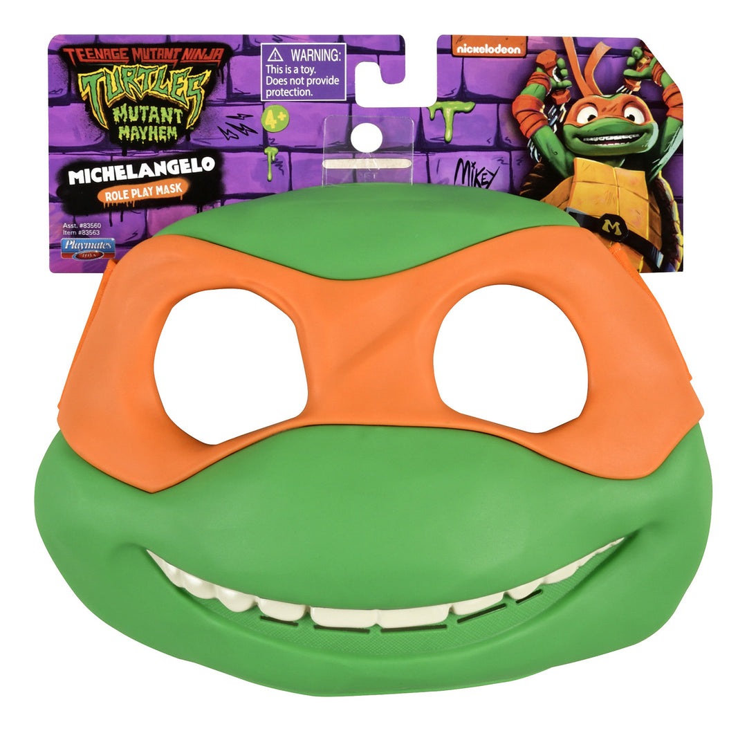 TMNT Mutant Mavhem Movie Michaelangelo Collectible Roleplay Mask