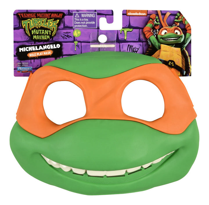 TMNT Mutant Mavhem Movie Michaelangelo Collectible Roleplay Mask