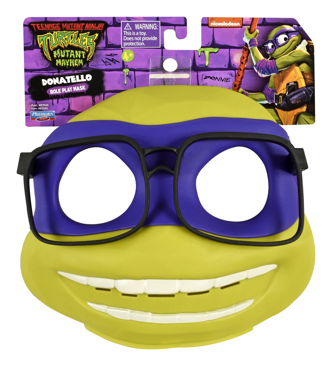 TMNT Mutant Mavhem Movie Donatello Collectible Roleplay Mask