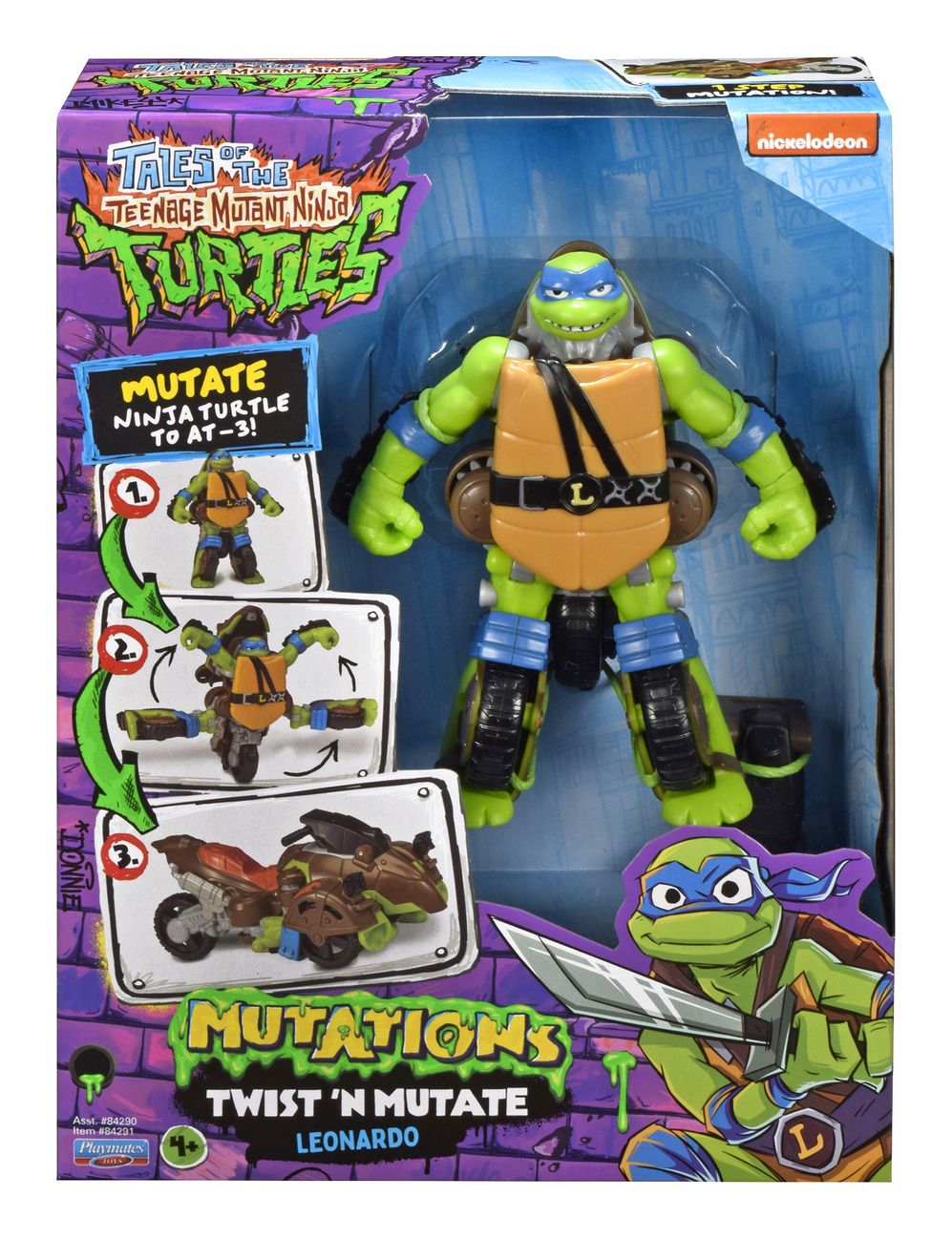 Tales of TMNT Twist n Mutate Figure - Leonardo