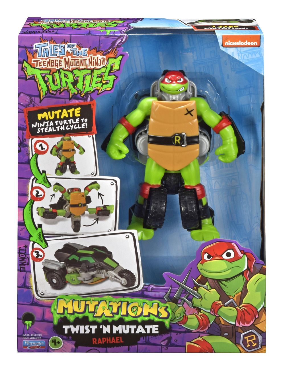 Tales of TMNT Twist n Mutate Figure - Raphael