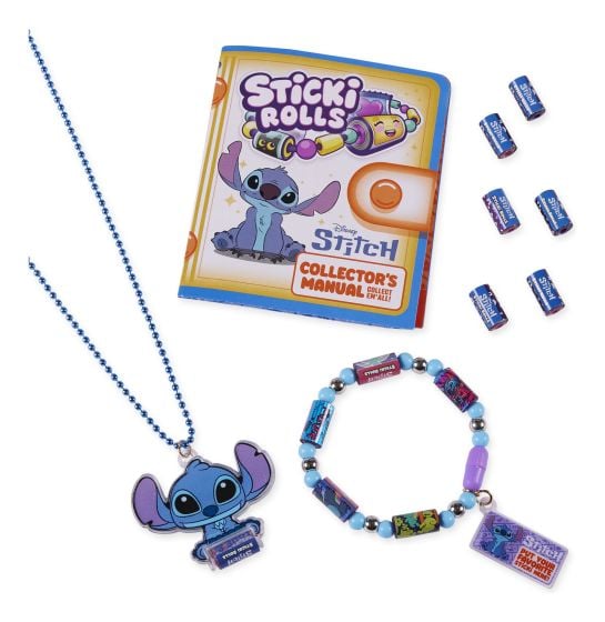 Sticki Rolls Disney Stitch Sticker Jewellery Making Set