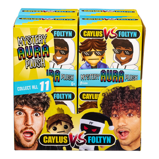 Caylus vs Foltyn Mystery Aura 6 Inch Plush Blind Box