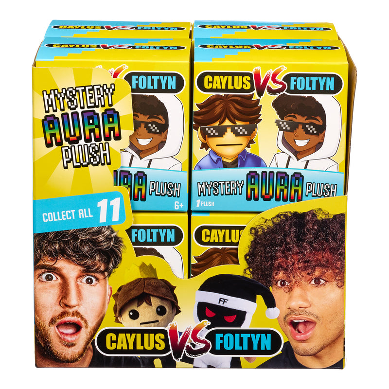 Caylus vs Foltyn Mystery Aura 6 Inch Plush Blind Box