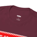'In Case of Fire, Save My Vinyl' T-Shirt, showing reverse