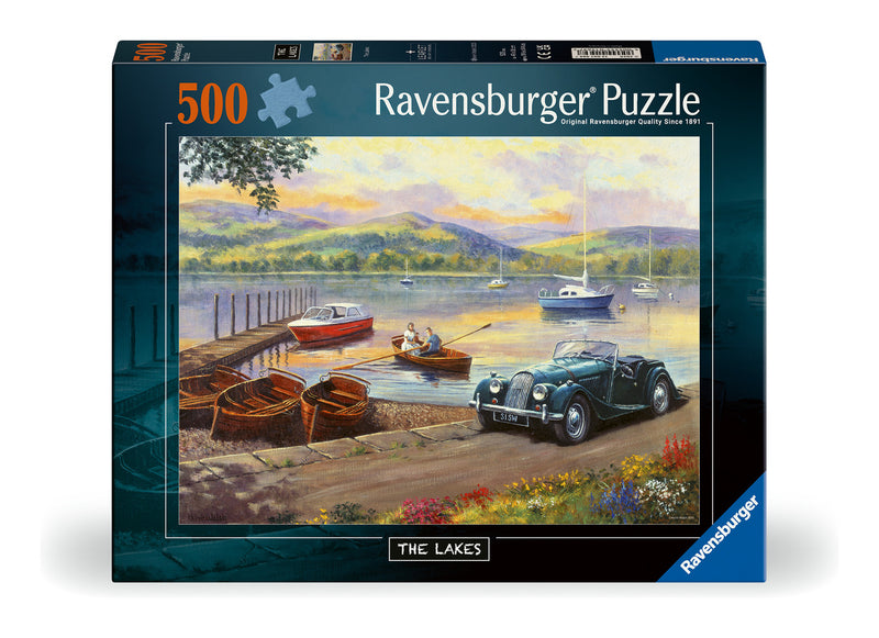 Stop at the Lakes 500 Piece Jigsaw Puzzle
