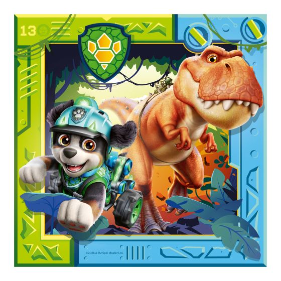 Paw Patrol 3 Dino Movie, 3x49pc