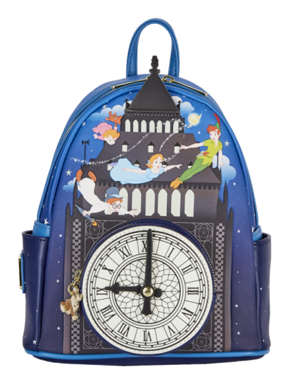 Loungefly Peter Pan Glow Clock Mini Backpack