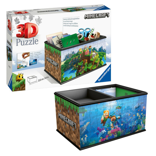 Minecraft Storage Box 216 Piece 3D Puzzle