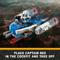 Lego Star Wars 75391 Captain Rex Y-Wing Microfighter for Ages 6 and Up, close-up detail