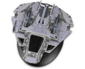 B'Omar Patrol Model Die Cast Ship STDC151 (Eaglemoss / Star Trek), in display