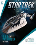 U.S.S. Pathfinder NCC-97600 - Pathfinder-class Long Range Science Vessel Model Diecast Ship STO (Eaglemoss /, packaging shot