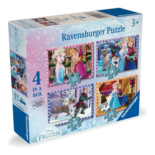 Disney Frozen 4 in a Box Jigsaw Puzzles