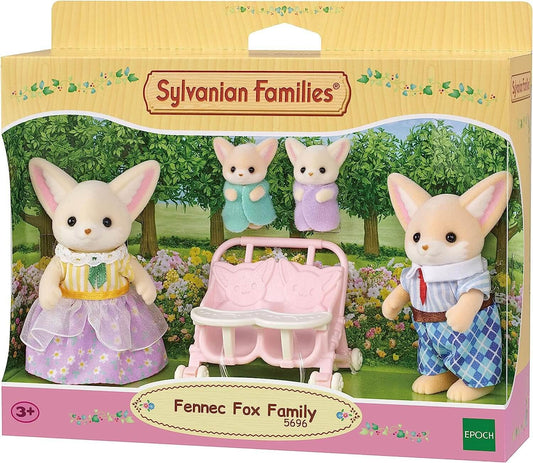 Sylvanian Families Fennec Fox Family Toy Playset for Ages 3 and Up collectible from Curious Minds