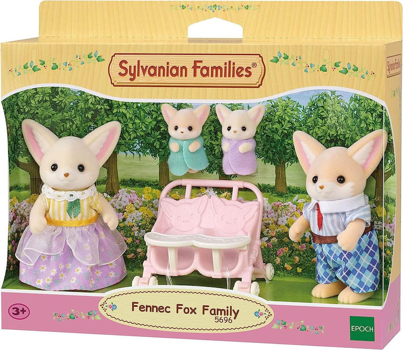 Sylvanian Families Fennec Fox Family Toy Playset for Ages 3 and Up collectible from Curious Minds