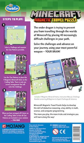 Minecraft Magnetic Travel Puzzle - Image