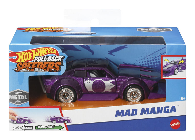 Hot Wheels Pull-Back Speeders Assortment - Image