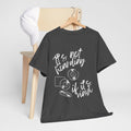 'It's Not Hoarding If It's Vinyl' Men's T-Shirt, rear view