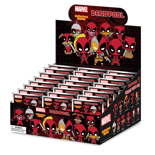 Deadpool Series 3 Bag Clips collectible from Marvel