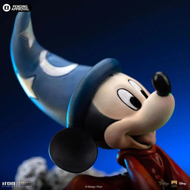 Iron Studios Disney Fantasia Sorcerer Mickey 1/10 Deluxe Art Scale Limited Edition Statue