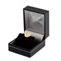 Celtic FC 9ct Gold Earring, side angle
