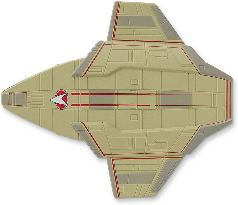 Starfleet Academy Flight Training Craft Die-Cast Model (Eaglemoss / Star Trek), in display