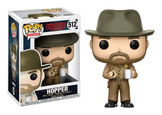 Pop! Vinyl Stranger Things: Hopper w/ Donut