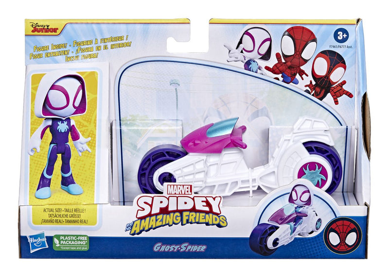 Spidey & His Amazing Friends Motorcycle Assortment - Image