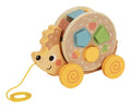 Wooden Pull Along Hedgehog