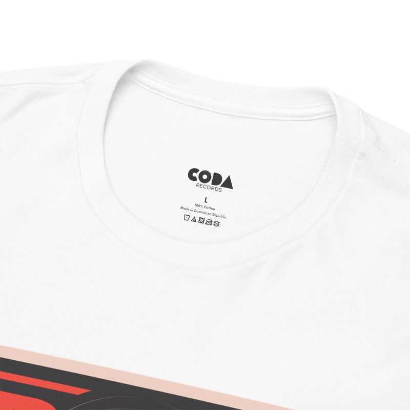 'Groovy' Men's T-Shirt, close-up detail