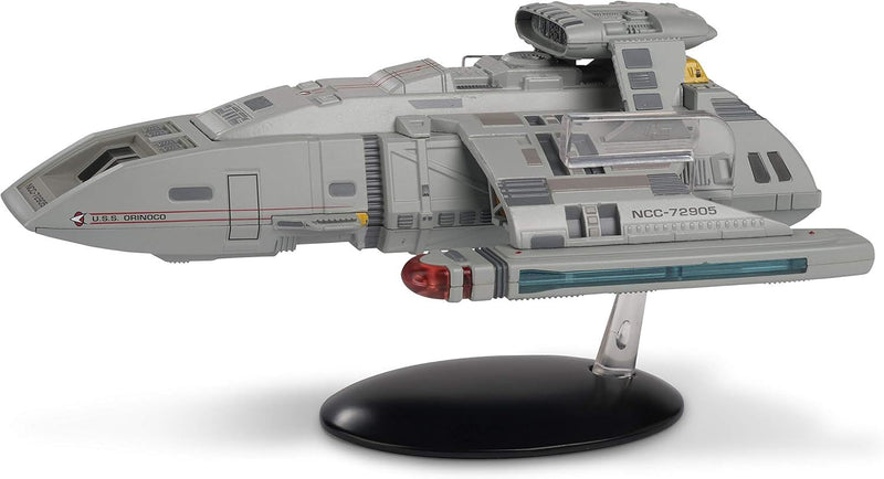 Starfleet Runabout (U.S.S. Orinoco) XL EDITION Model Diecast Shuttle (Eaglemoss / Star Trek), side angle